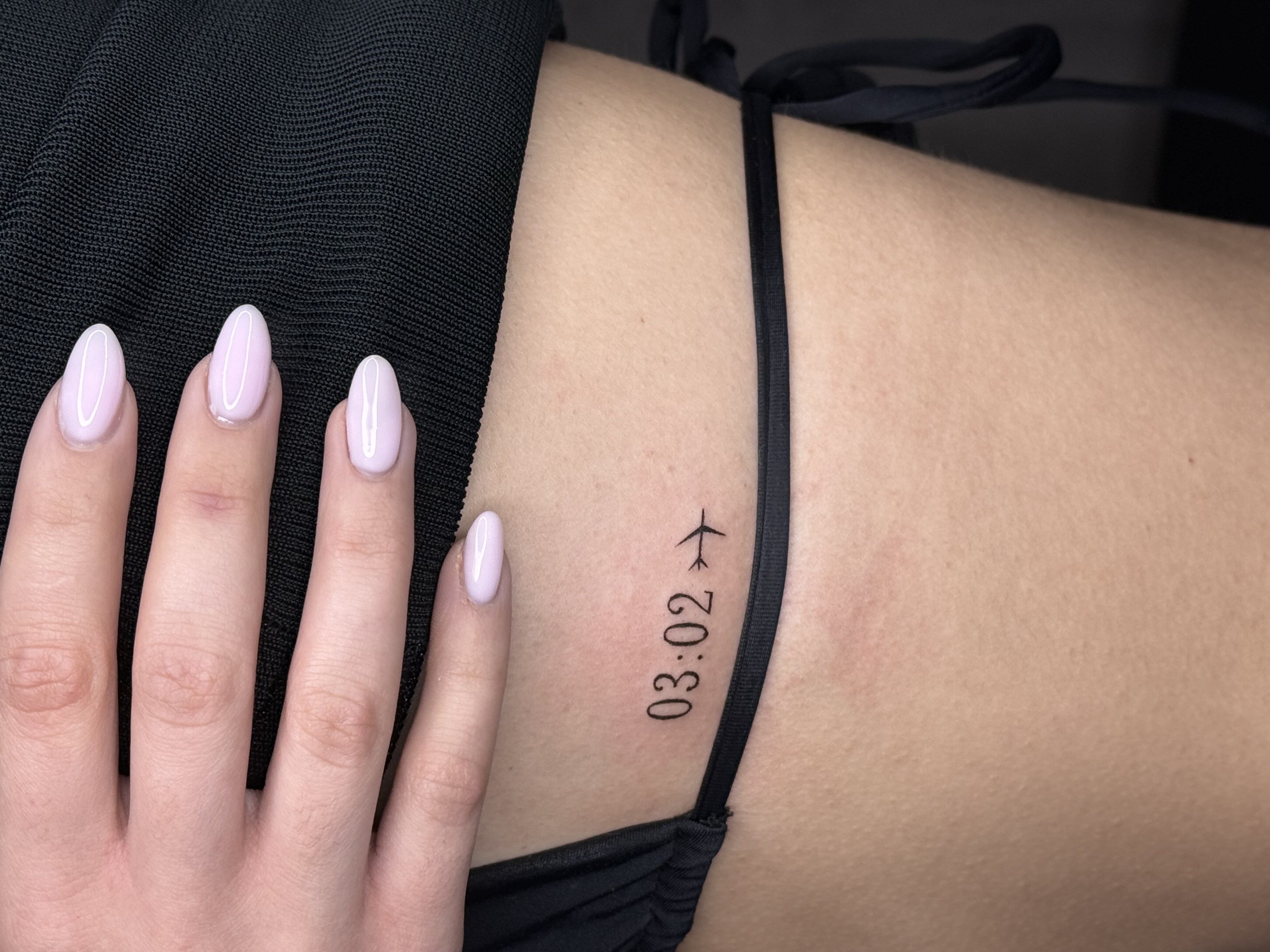 Fine line tattoo
